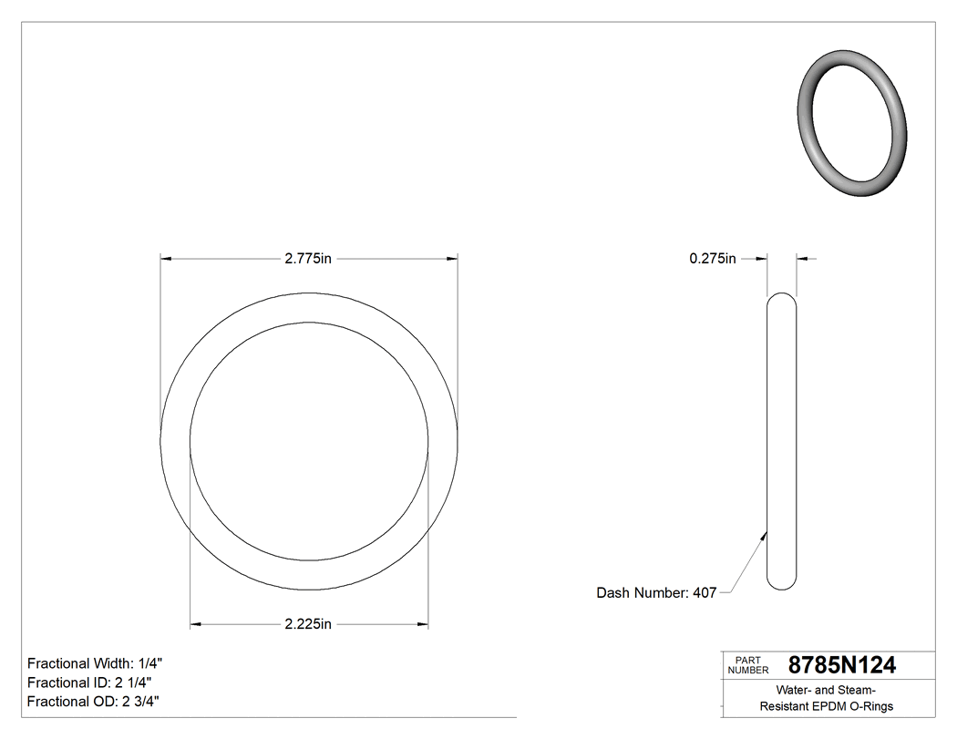 Technical drawing - 8785N124